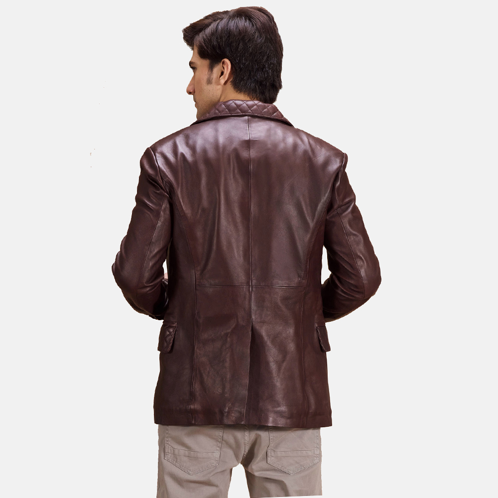 Leather Blazer - Image 2