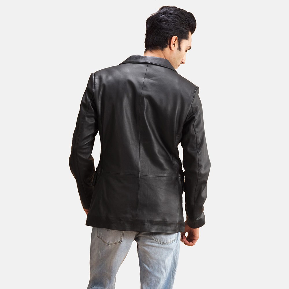 Leather Blazer - Image 2